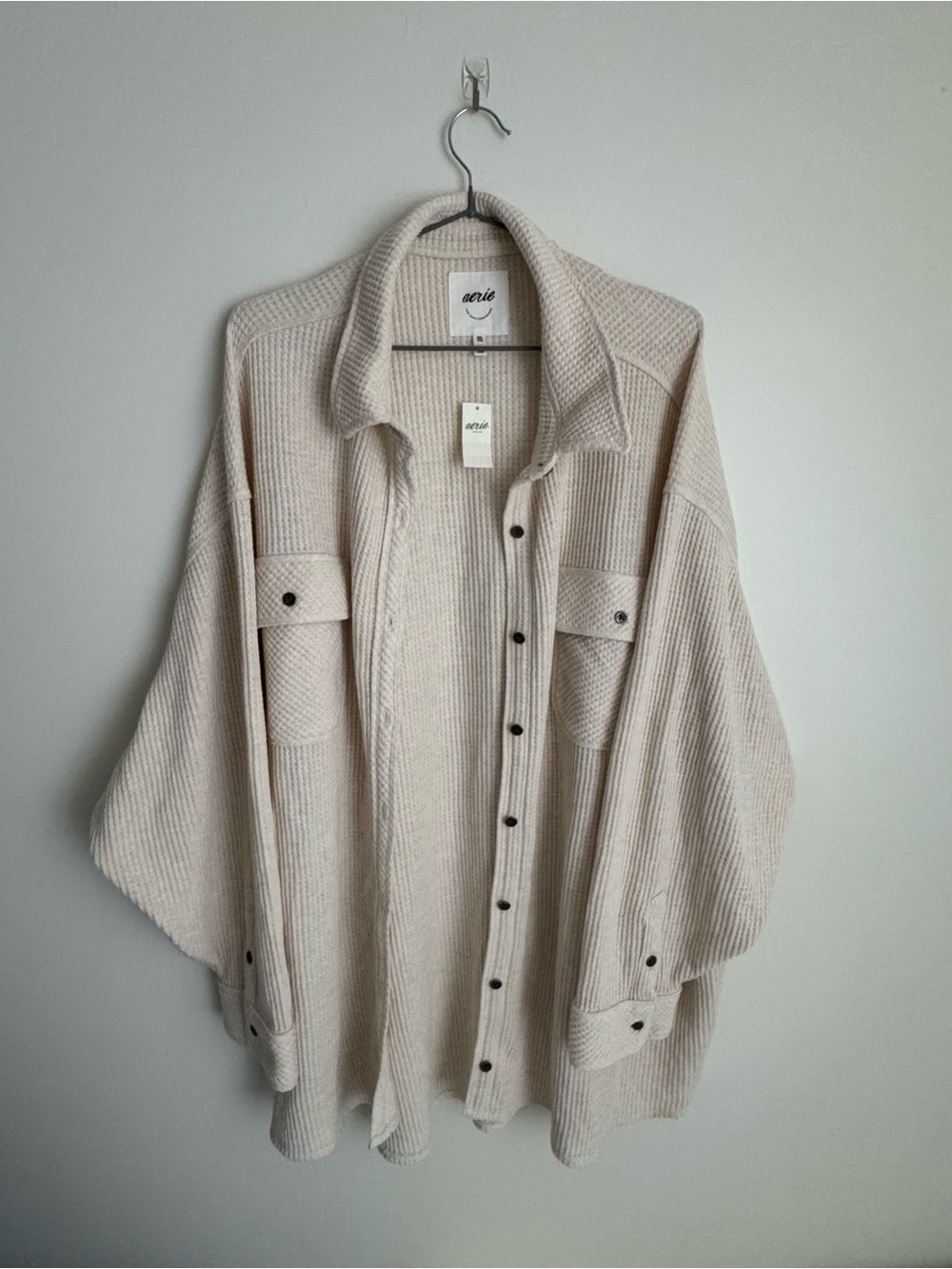 Aerie Waffle Lumberjane Shirt